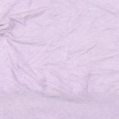 Womens UK Size L Marks and Spencer Purple Pullover Jumper