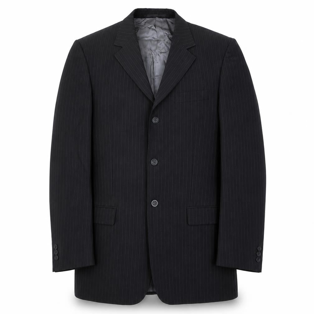 Mens UK Size 40 Tom English Regular Black Suit Jacket