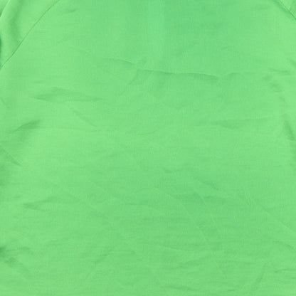 Womens UK Size 8 Marks and Spencer Green Basic Blouse