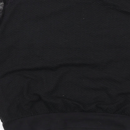 Womens UK Size M French Connection Black Pullover Sweatshirt