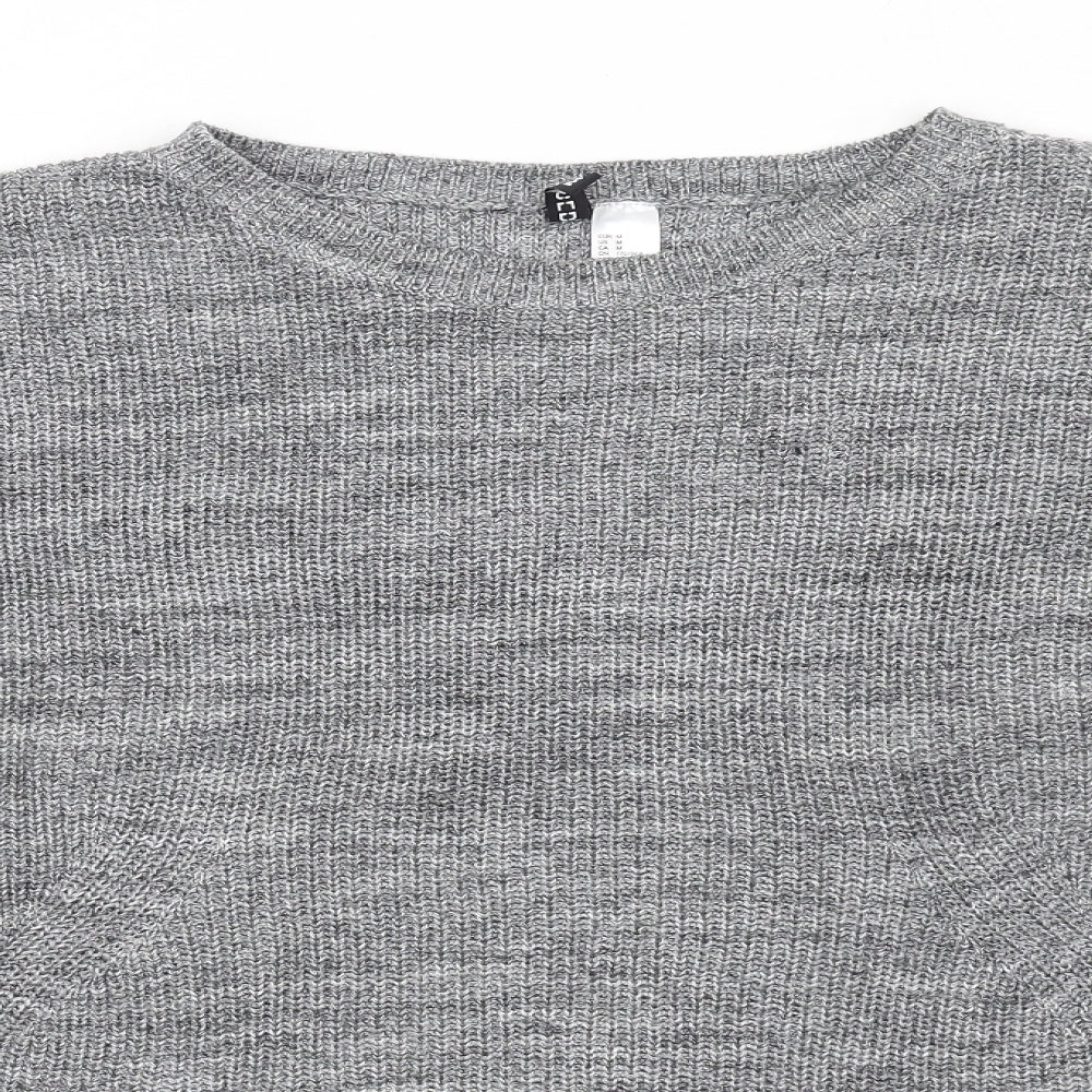 Womens UK Size M H&M Grey Pullover Jumper