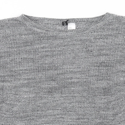 Womens UK Size M H&M Grey Pullover Jumper