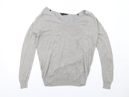 Womens UK Size 12 Dorothy Perkins Grey Pullover Jumper