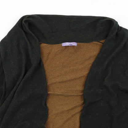 Womens UK Size 14 Michele Hope Black Cardigan Jumper
