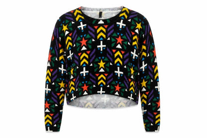 Womens UK Size S H&M Multicoloured Pullover Jumper