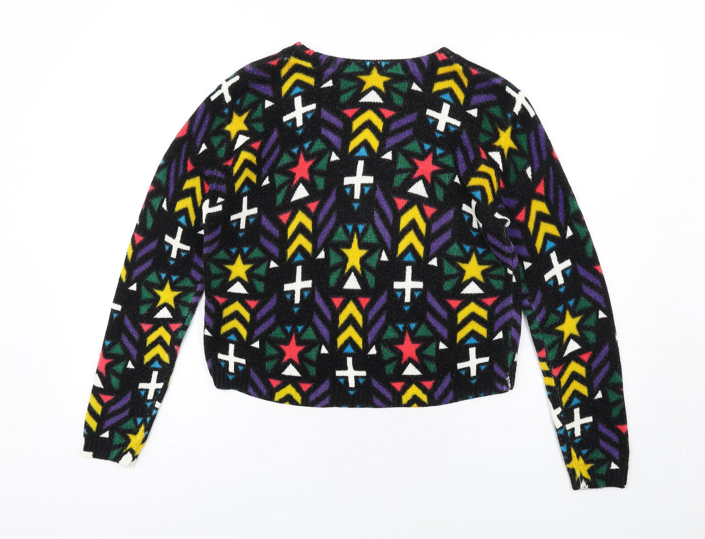 Womens UK Size S H&M Multicoloured Pullover Jumper