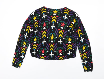 Womens UK Size S H&M Multicoloured Pullover Jumper