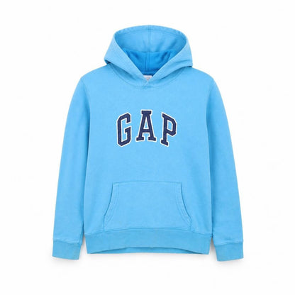 Gap Boys Blue Cotton Pullover Hoodie Size S Pullover
