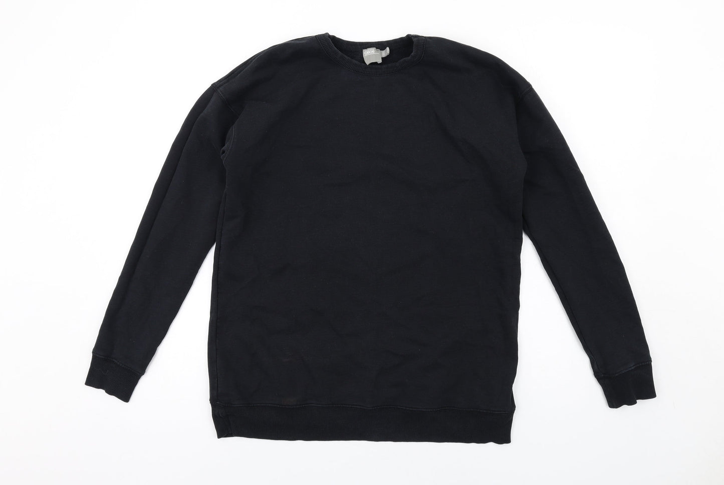 Womens UK Size 10 ASOS Black Pullover Sweatshirt
