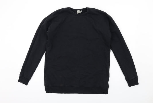 Womens UK Size 10 ASOS Black Pullover Sweatshirt