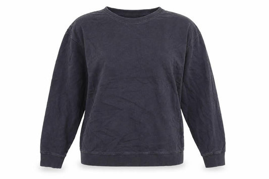 Zara Womens Grey Cotton Pullover Sweatshirt Size S Pullover