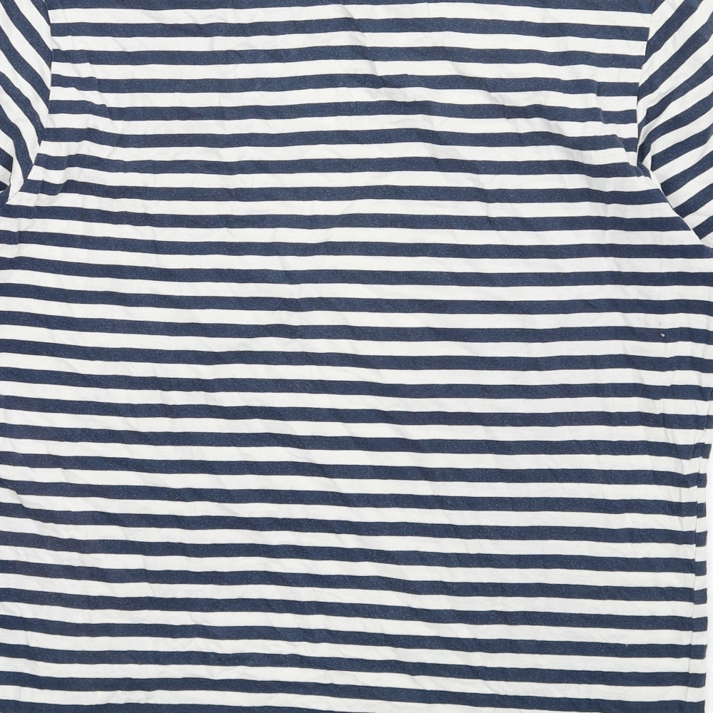 Womens UK Size S NEXT Blue Basic T-Shirt