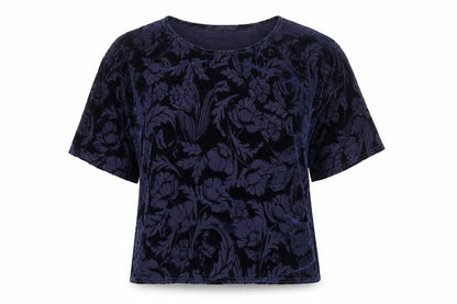 Womens UK Size 8 New Look Blue Basic Blouse