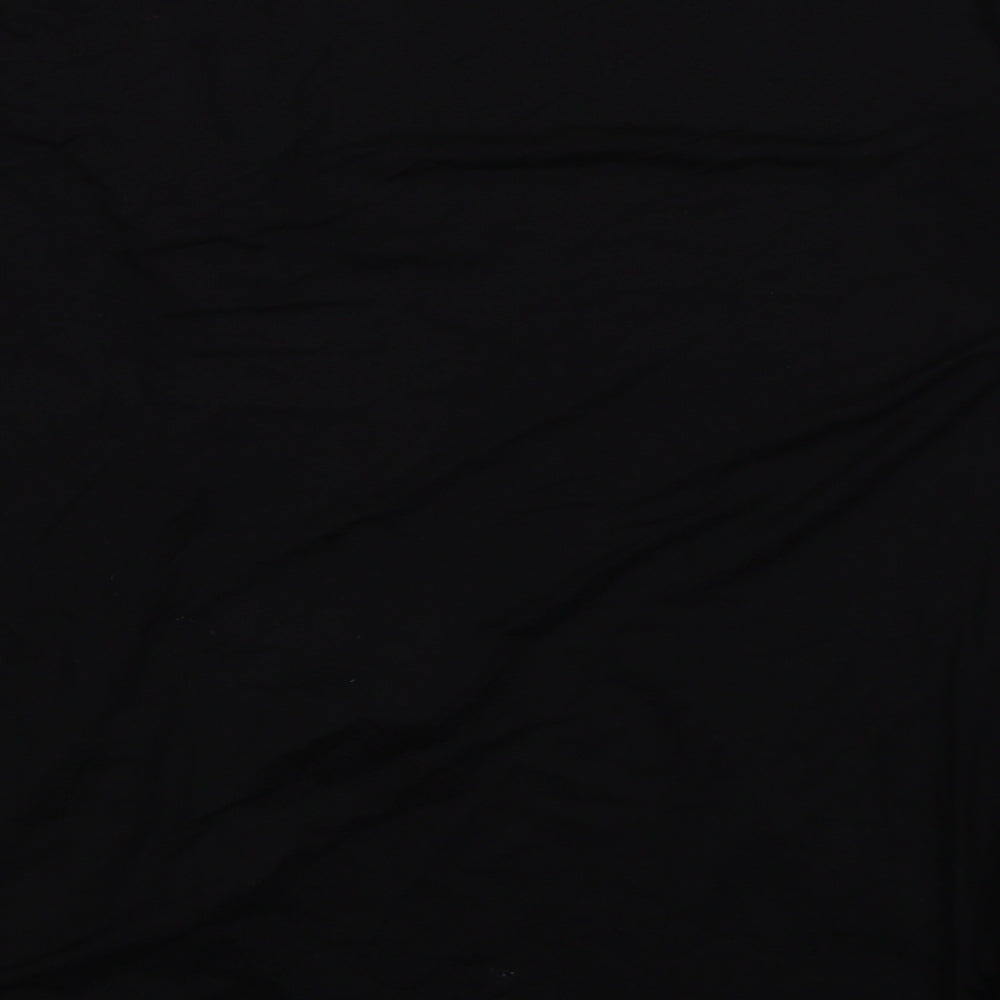 AAMILIFE Womens Black V-Neck Viscose Cardigan Jumper Size XL