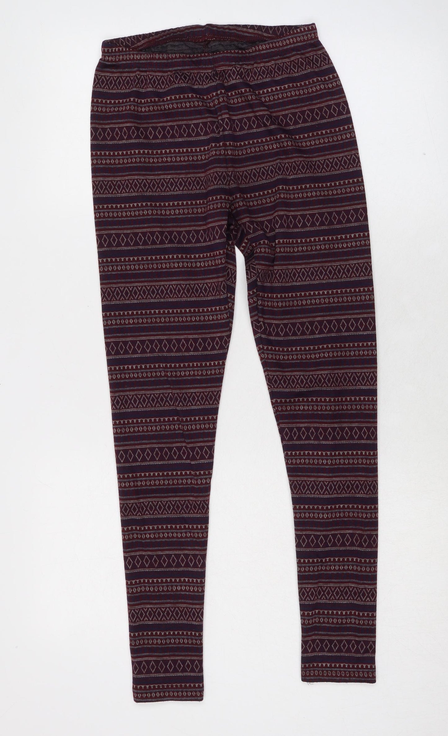 Womens UK Size S New Look  Carrot Multicoloured Leggings