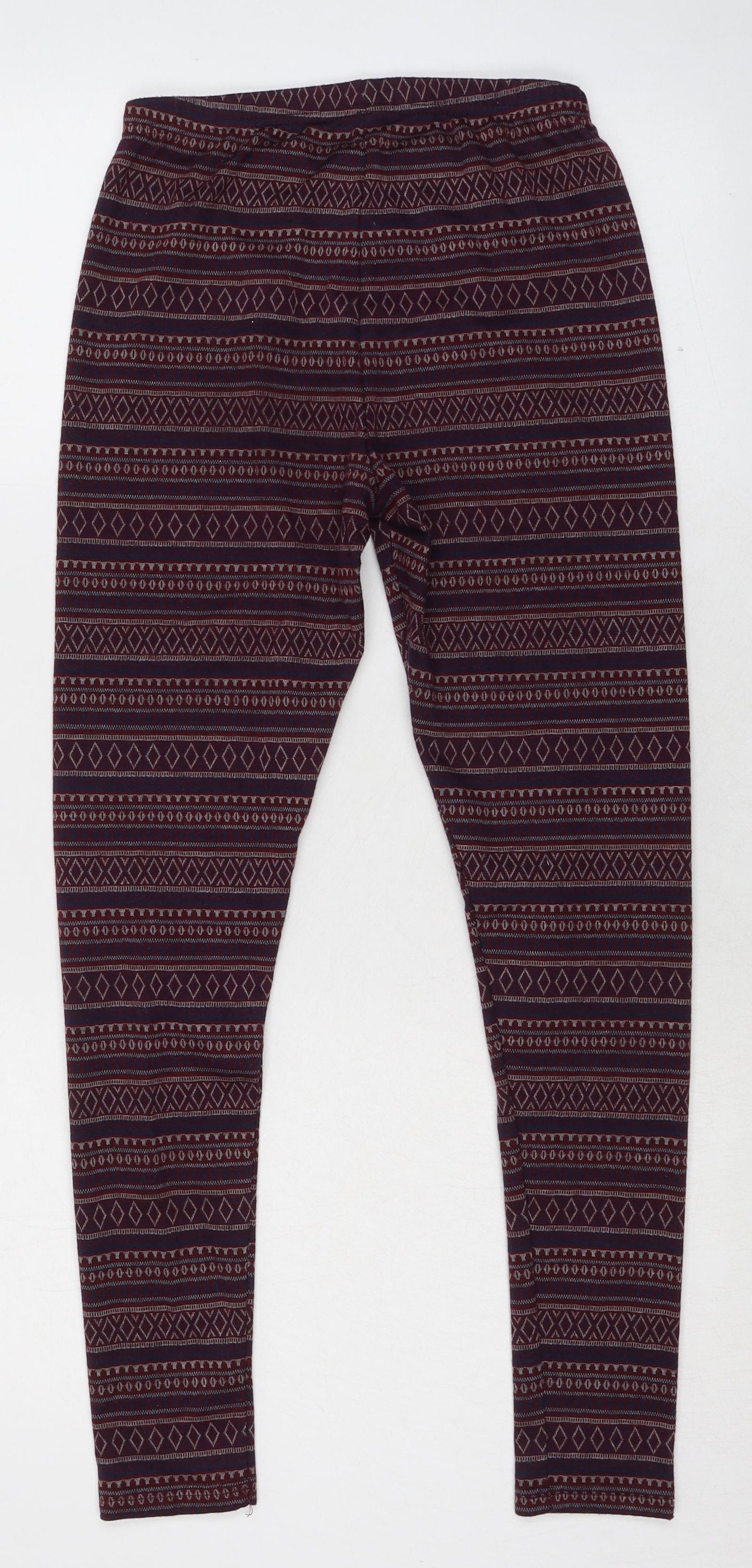 Womens UK Size S New Look  Carrot Multicoloured Leggings