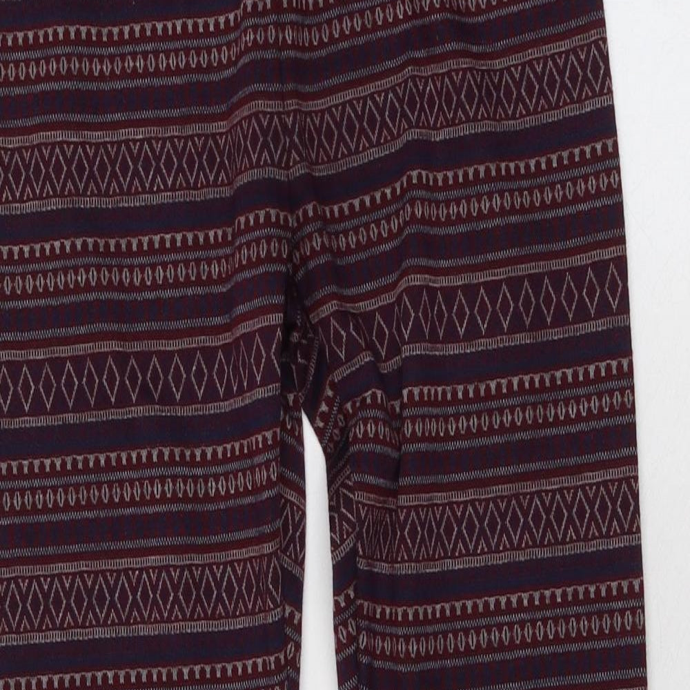 Womens UK Size S New Look  Carrot Multicoloured Leggings