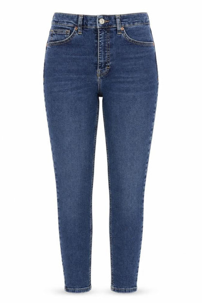 Womens UK Size 28 in Topshop Regular Fit Skinny Blue Jeans