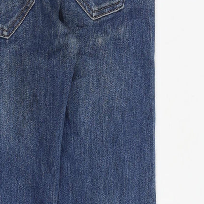 C&A Mens Blue Cotton Straight Jeans Size 32 in L30 in Slim Zip