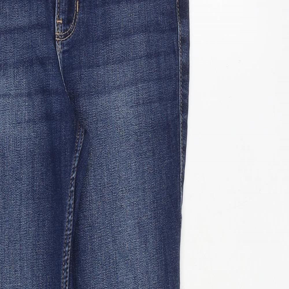 Hollister Womens Blue Cotton Skinny Jeans Size 26 in L28 in Slim Zip