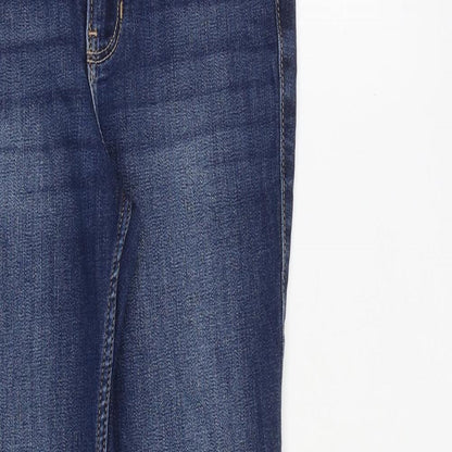 Hollister Womens Blue Cotton Skinny Jeans Size 26 in L28 in Slim Zip