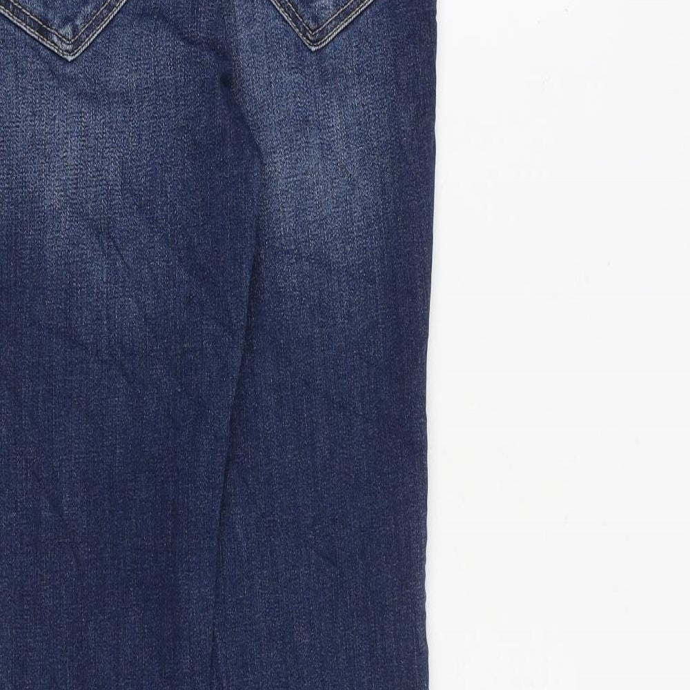 Hollister Womens Blue Cotton Skinny Jeans Size 26 in L28 in Slim Zip