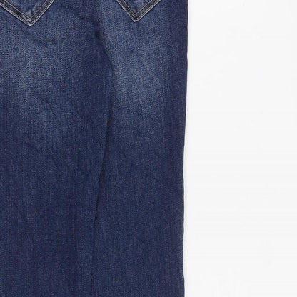 Hollister Womens Blue Cotton Skinny Jeans Size 26 in L28 in Slim Zip