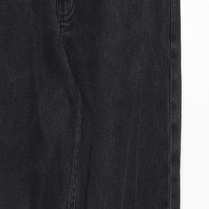 Don't Think Twice Womens Black Cotton Skinny Jeans Size 32 in L34 in Regular Zip