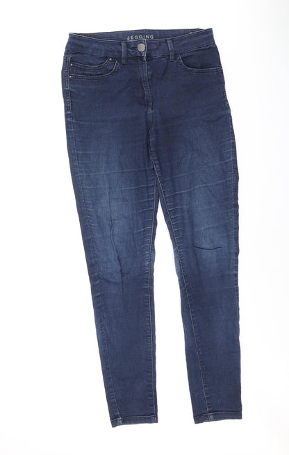 Womens UK Size 12 Marks and Spencer Regular Fit Skinny Blue Jeans