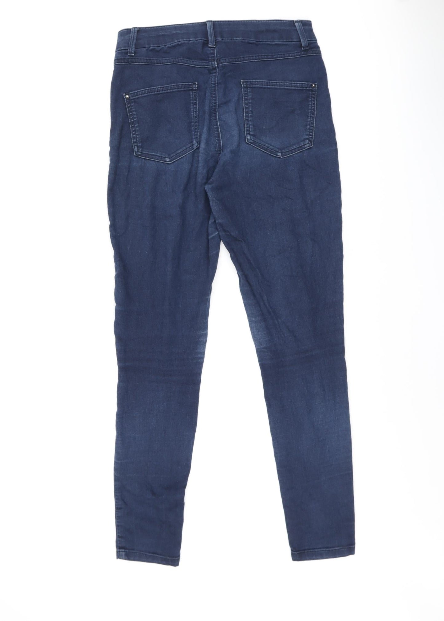 Womens UK Size 12 Marks and Spencer Regular Fit Skinny Blue Jeans