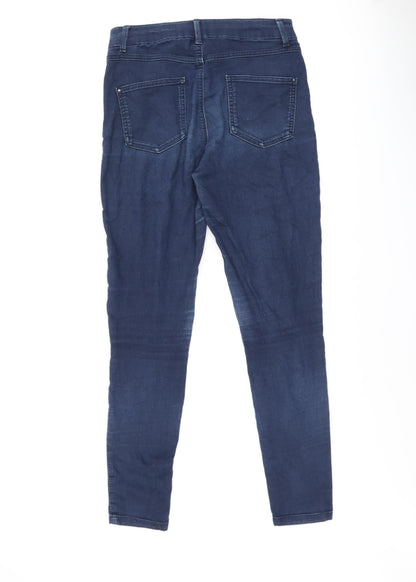 Womens UK Size 12 Marks and Spencer Regular Fit Skinny Blue Jeans