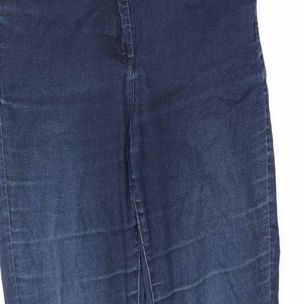 Womens UK Size 12 Marks and Spencer Regular Fit Skinny Blue Jeans