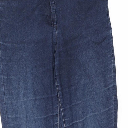 Womens UK Size 12 Marks and Spencer Regular Fit Skinny Blue Jeans