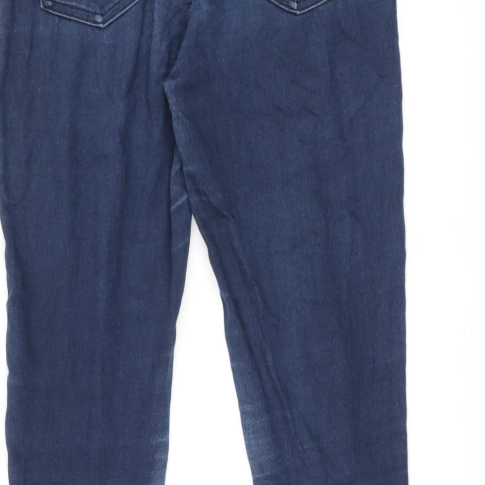 Womens UK Size 12 Marks and Spencer Regular Fit Skinny Blue Jeans