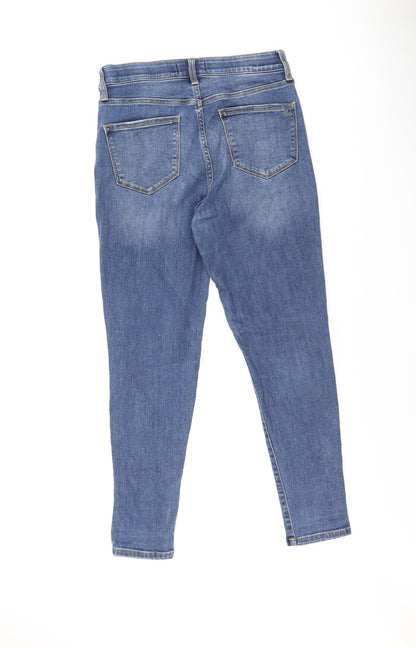 LuLaRoe Womens Blue Cotton Skinny Jeans Size 28 in L26.5 in Regular Zip