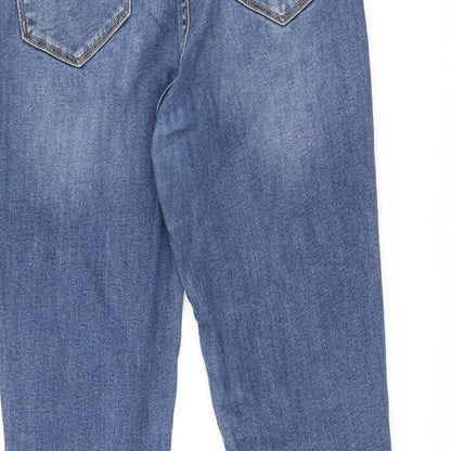 LuLaRoe Womens Blue Cotton Skinny Jeans Size 28 in L26.5 in Regular Zip