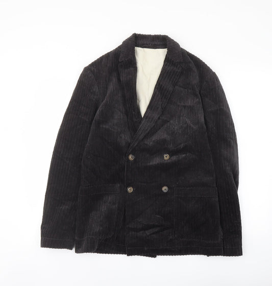 Womens UK Size S Zara Black Jacket