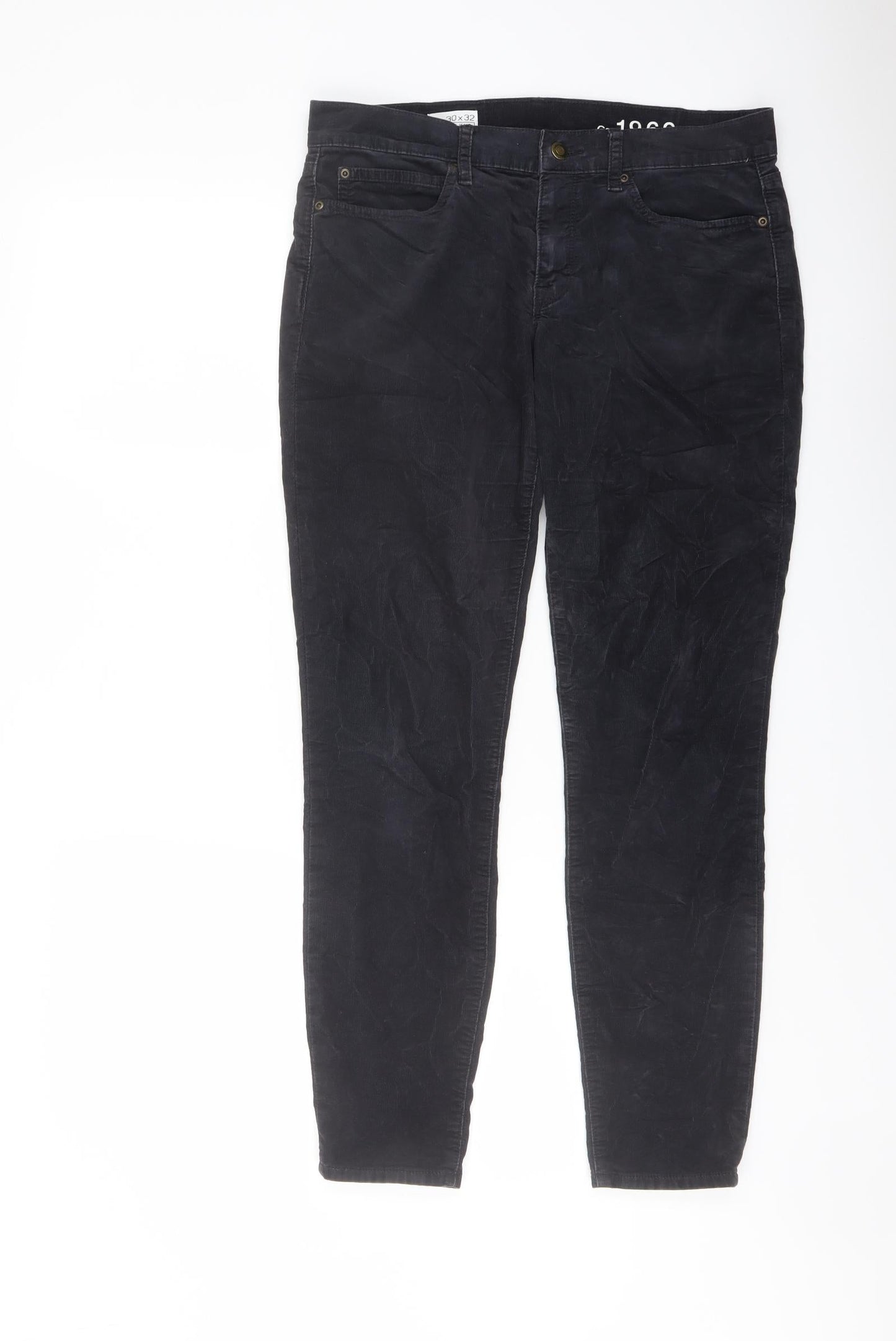 Womens UK Size 30 in Gap Regular Fit  Blue Trousers
