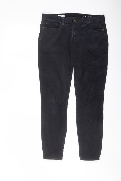 Womens UK Size 30 in Gap Regular Fit  Blue Trousers