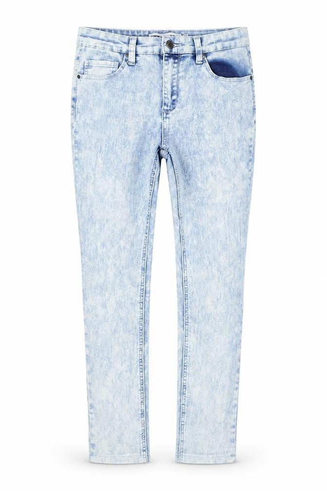 Womens UK Size 12 The Rockn Rev Regular Fit Skinny Blue Jeans