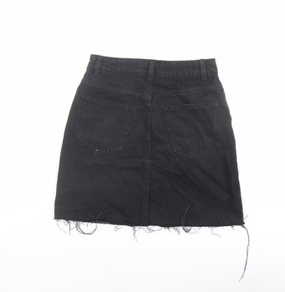 Womens UK Size 4 Denim & Co. A-Line Denim Skirt