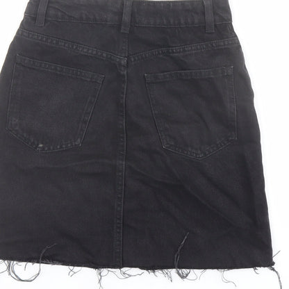 Womens UK Size 4 Denim & Co. A-Line Denim Skirt