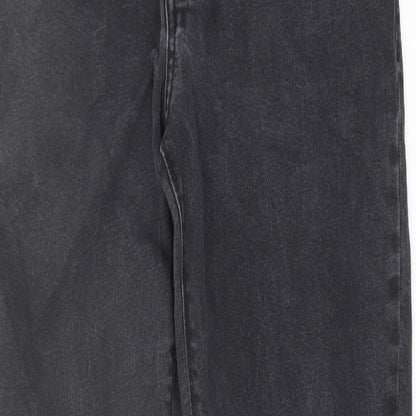 Denim & Co. Mens Grey Cotton Skinny Jeans Size 34 in L34 in Regular Button