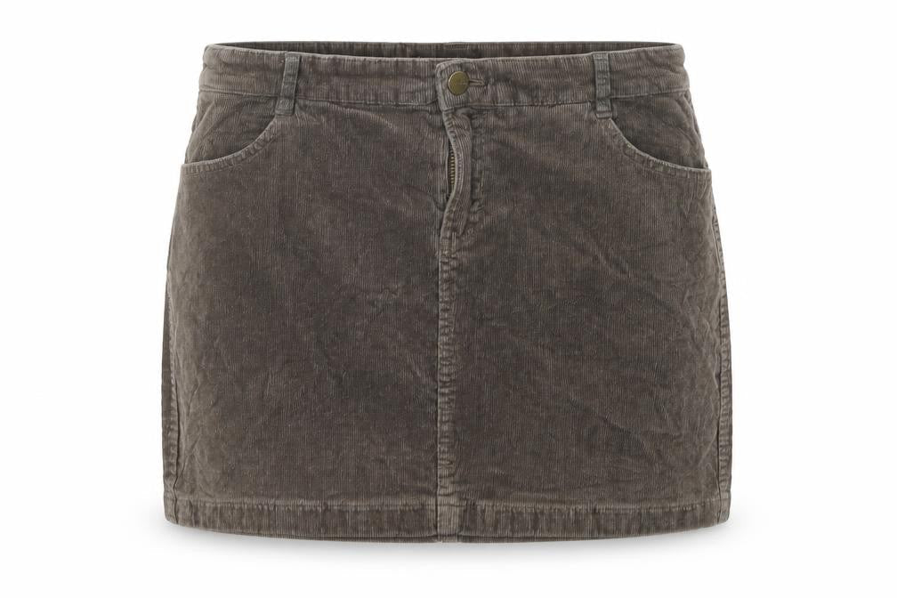 Womens UK Size 12 Mango A-Line Corduroy Skirt