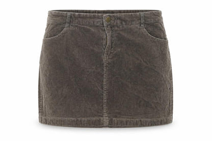 Womens UK Size 12 Mango A-Line Corduroy Skirt