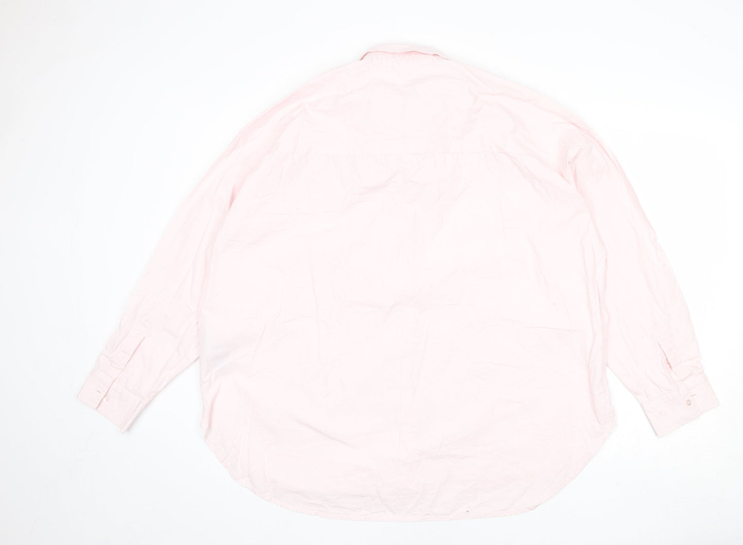 Womens UK Size 14 Selected Femme Pink Basic Button-Up
