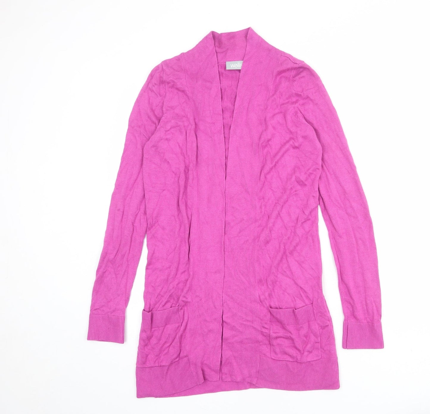 Womens UK Size S Wallis Purple Cardigan Jumper