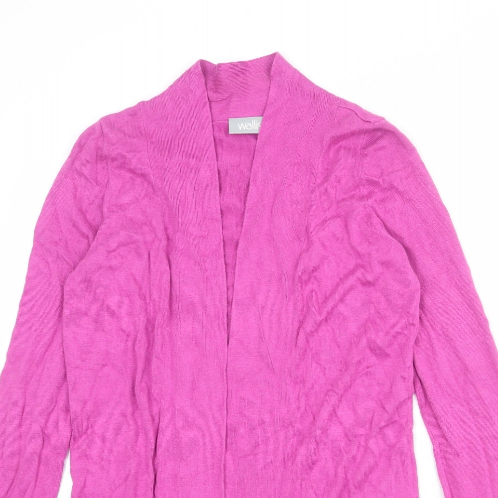 Womens UK Size S Wallis Purple Cardigan Jumper