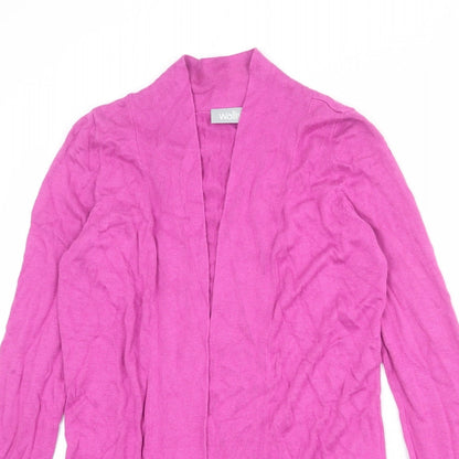 Womens UK Size S Wallis Purple Cardigan Jumper