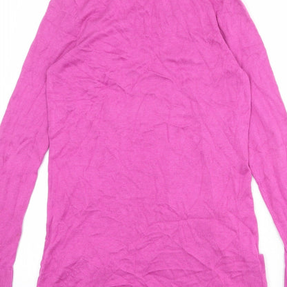 Womens UK Size S Wallis Purple Cardigan Jumper